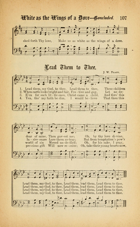 Good Will : A Collection of New Music for Sabbath Schools and Gospel Meetings page 105