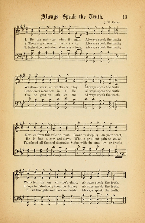 Good Will : A Collection of New Music for Sabbath Schools and Gospel Meetings page 11