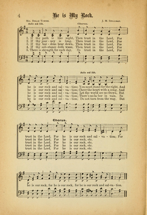 Good Will : A Collection of New Music for Sabbath Schools and Gospel Meetings page 2