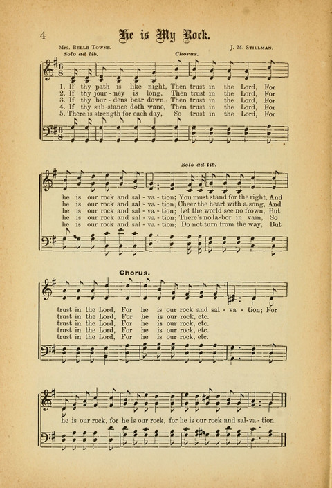Good Will : A Collection of New Music for Sabbath Schools and Gospel Meetings page 2