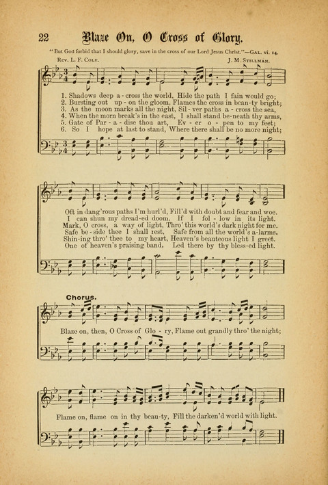 Good Will : A Collection of New Music for Sabbath Schools and Gospel Meetings page 20