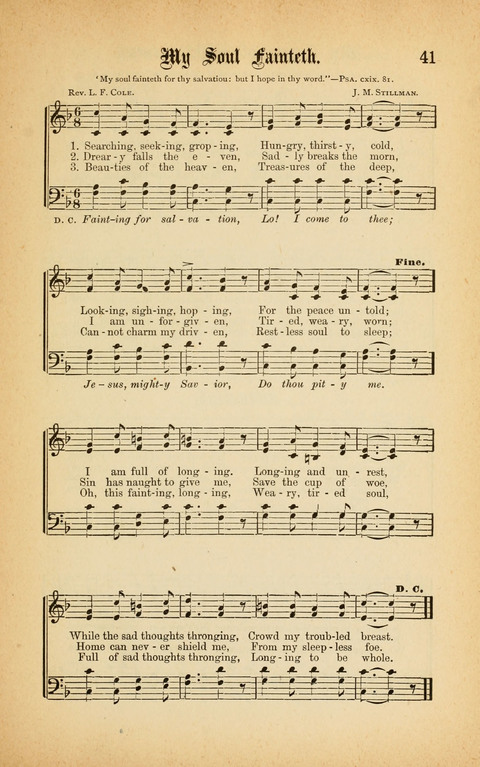 Good Will : A Collection of New Music for Sabbath Schools and Gospel Meetings page 39