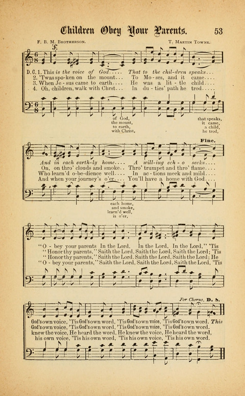 Good Will : A Collection of New Music for Sabbath Schools and Gospel Meetings page 51
