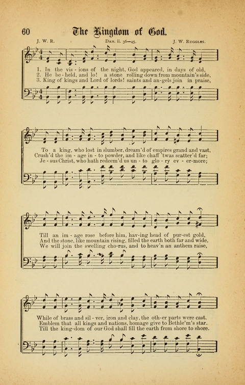 Good Will : A Collection of New Music for Sabbath Schools and Gospel Meetings page 58
