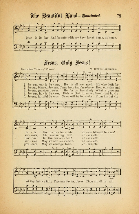 Good Will : A Collection of New Music for Sabbath Schools and Gospel Meetings page 77