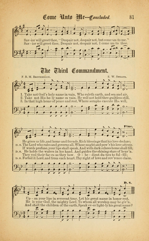 Good Will : A Collection of New Music for Sabbath Schools and Gospel Meetings page 79
