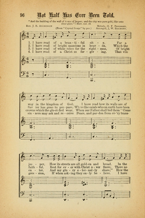 Good Will : A Collection of New Music for Sabbath Schools and Gospel Meetings page 94