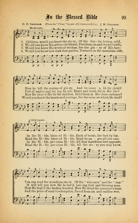 Good Will : A Collection of New Music for Sabbath Schools and Gospel Meetings page 97
