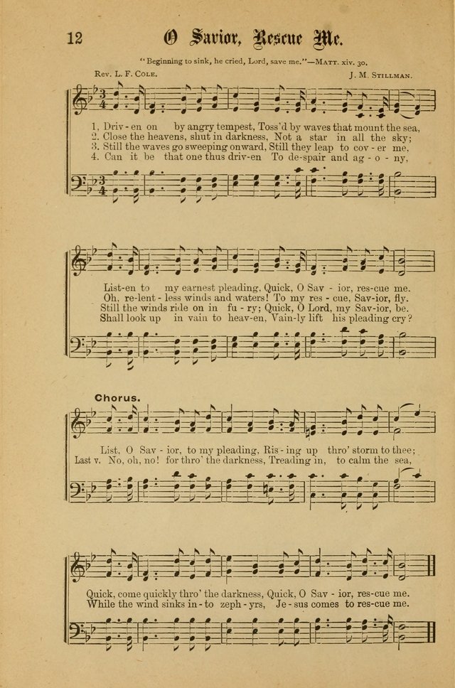 Good Will: A collection of New Music for Sabbath Schools and Gospel Meetings (Enlarged) page 10