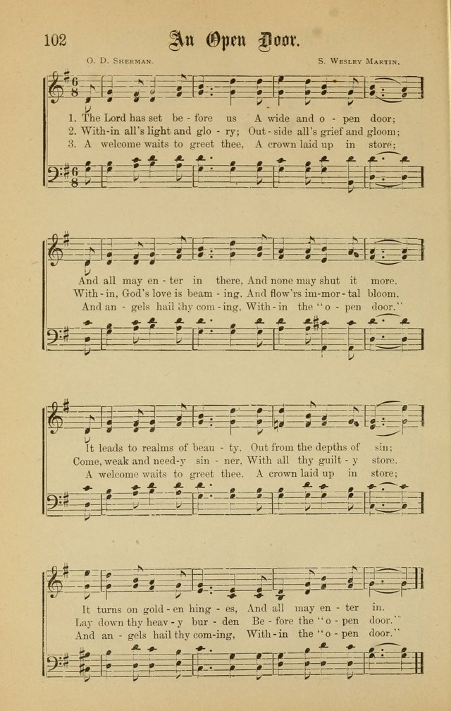 Good Will: A collection of New Music for Sabbath Schools and Gospel Meetings (Enlarged) page 100