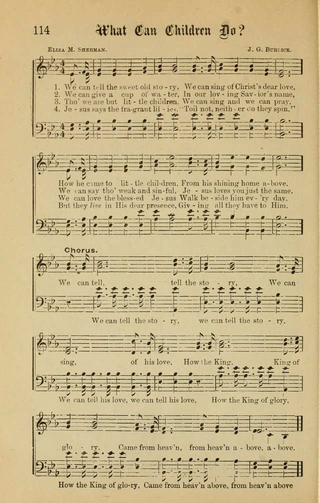 Good Will: A collection of New Music for Sabbath Schools and Gospel Meetings (Enlarged) page 112