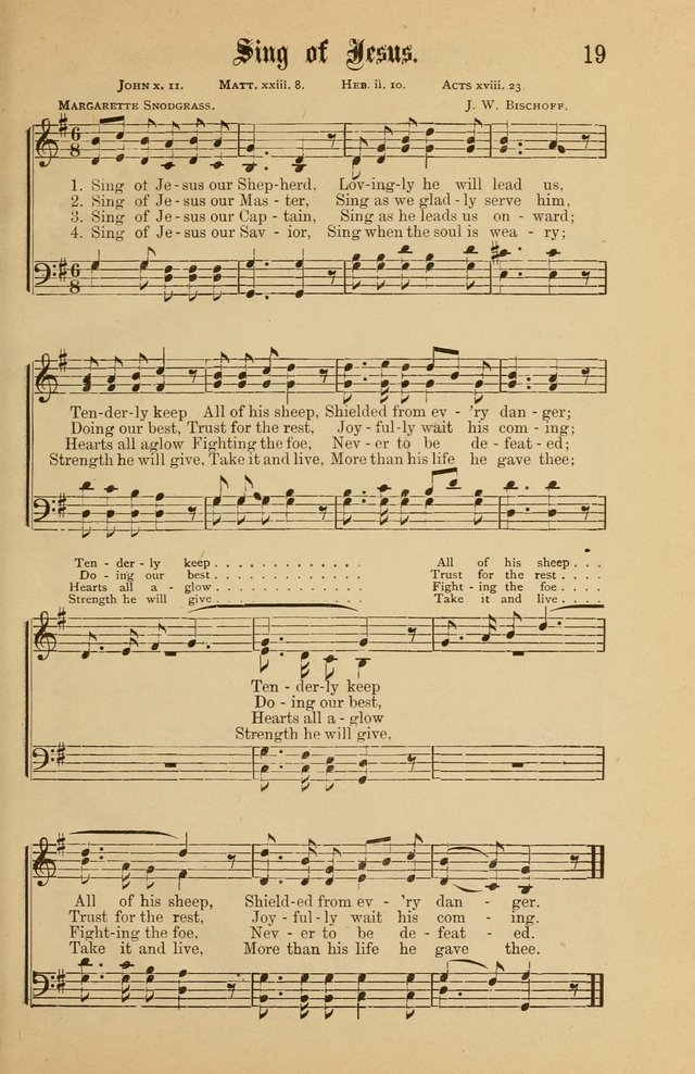 Good Will: A collection of New Music for Sabbath Schools and Gospel Meetings (Enlarged) page 17