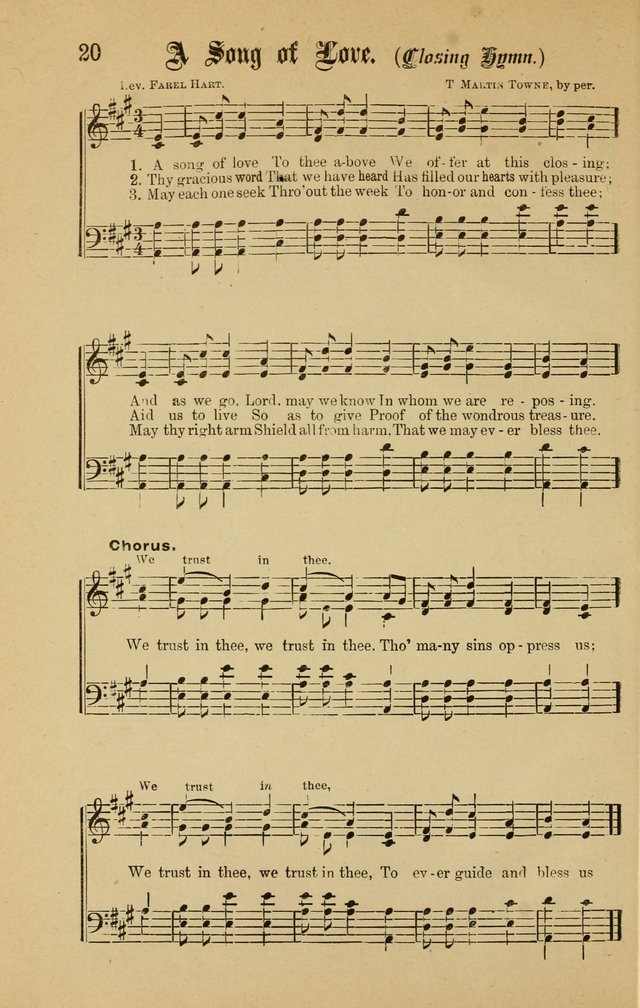 Good Will: A collection of New Music for Sabbath Schools and Gospel Meetings (Enlarged) page 18