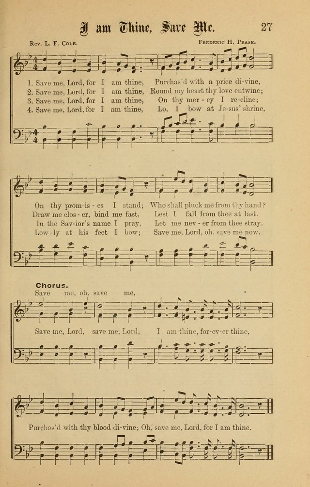 Good Will: A collection of New Music for Sabbath Schools and Gospel Meetings (Enlarged) page 25