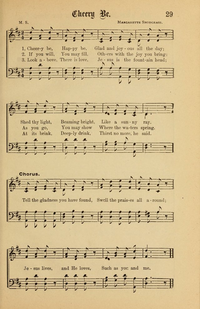 Good Will: A collection of New Music for Sabbath Schools and Gospel Meetings (Enlarged) page 27