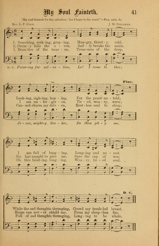Good Will: A collection of New Music for Sabbath Schools and Gospel Meetings (Enlarged) page 39