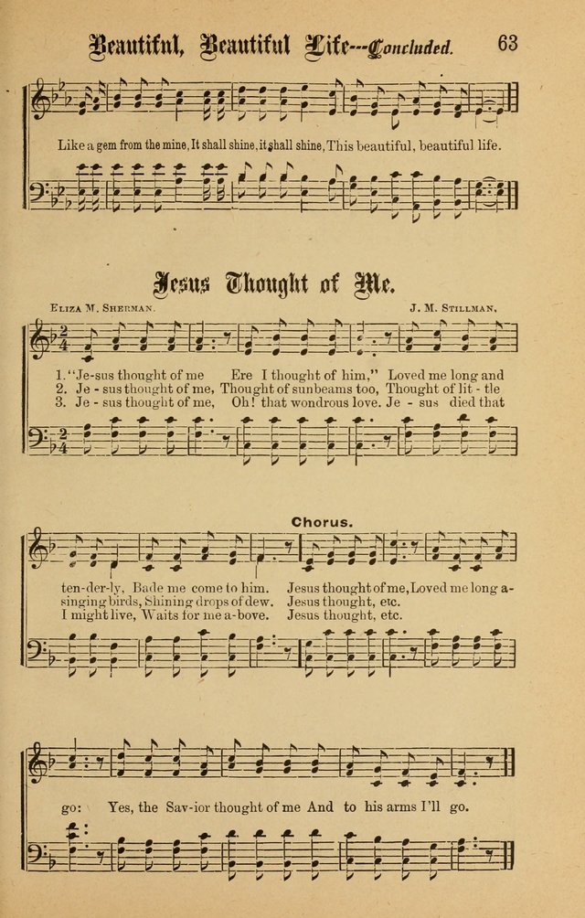 Good Will: A collection of New Music for Sabbath Schools and Gospel Meetings (Enlarged) page 61