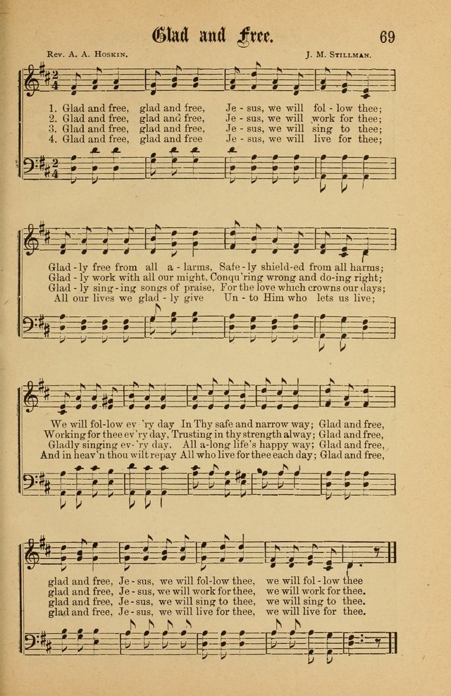Good Will: A collection of New Music for Sabbath Schools and Gospel Meetings (Enlarged) page 67