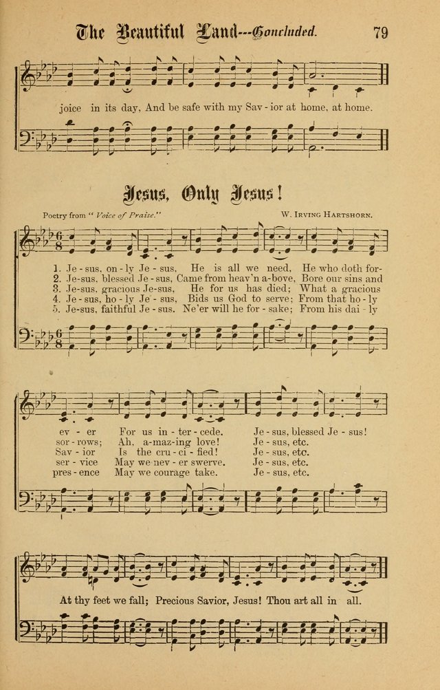 Good Will: A collection of New Music for Sabbath Schools and Gospel Meetings (Enlarged) page 77