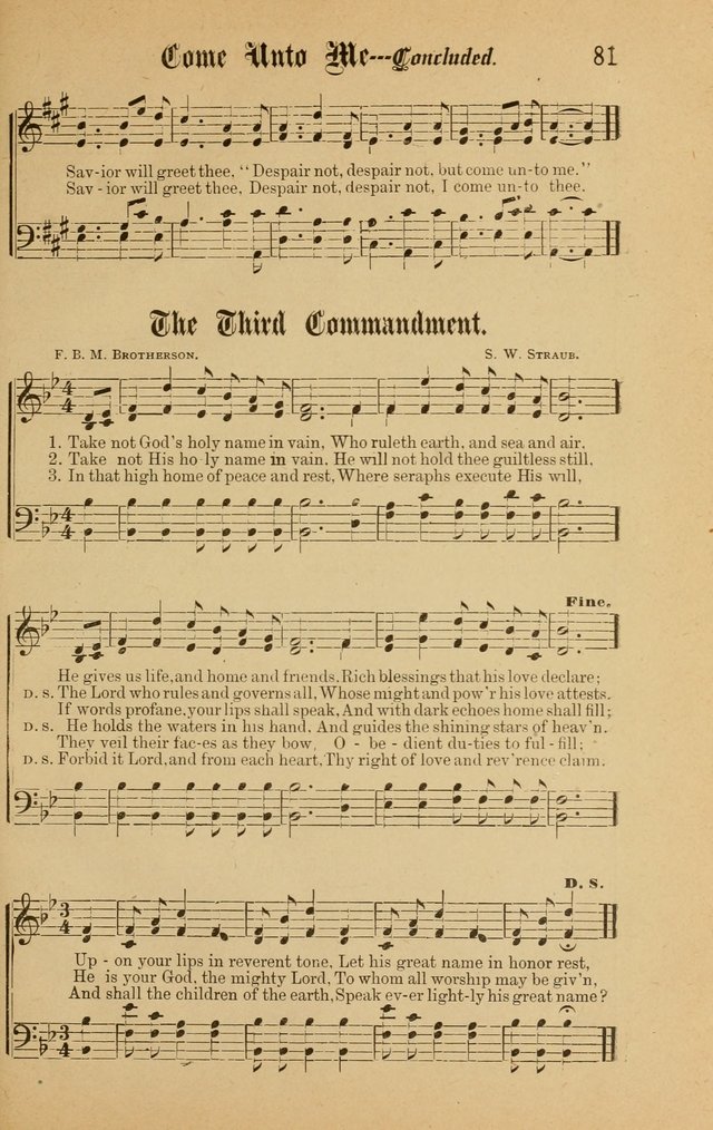 Good Will: A collection of New Music for Sabbath Schools and Gospel Meetings (Enlarged) page 79