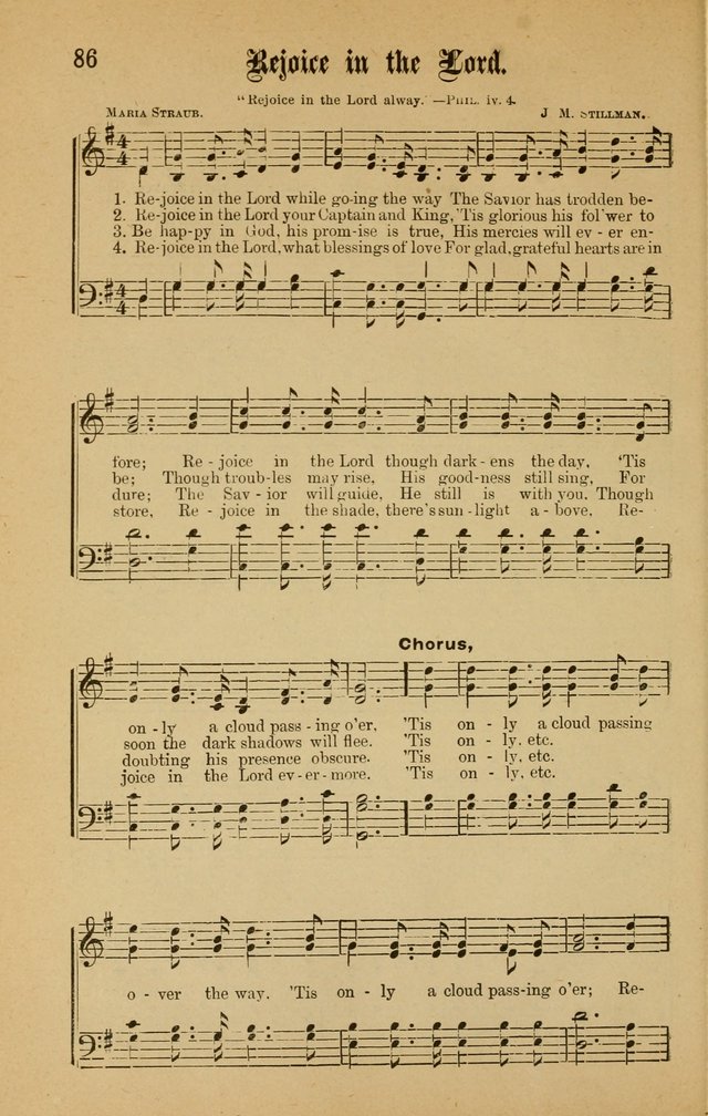Good Will: A collection of New Music for Sabbath Schools and Gospel Meetings (Enlarged) page 84