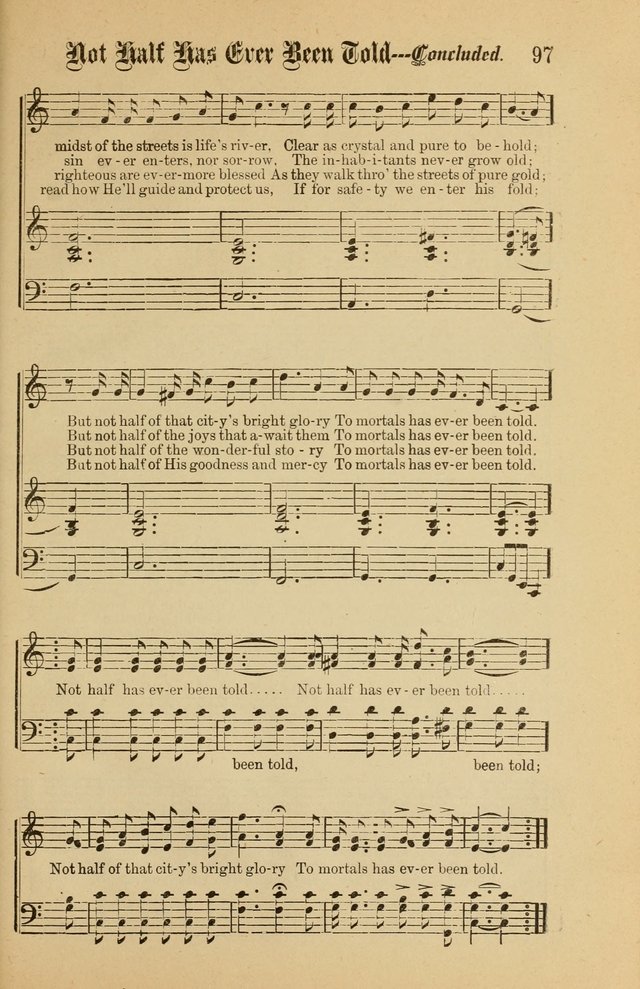 Good Will: A collection of New Music for Sabbath Schools and Gospel Meetings (Enlarged) page 95