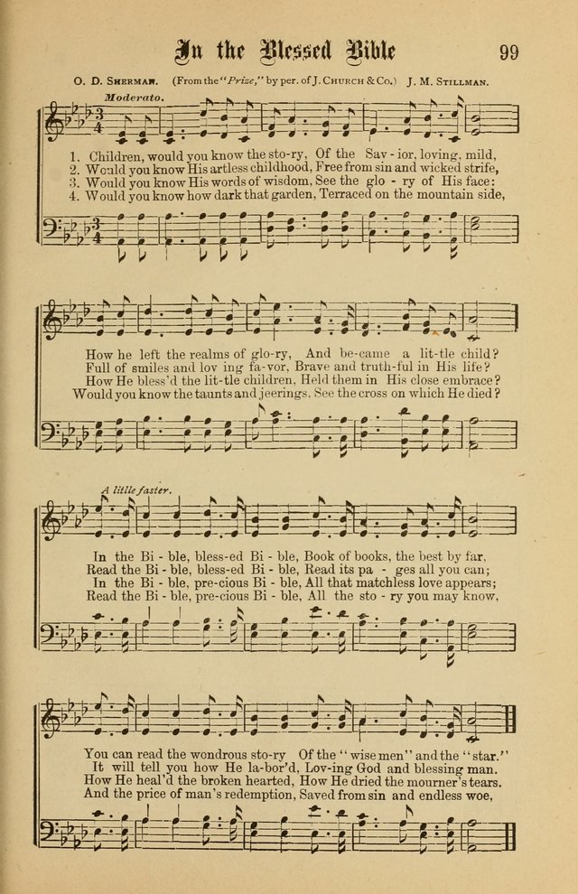 Good Will: A collection of New Music for Sabbath Schools and Gospel Meetings (Enlarged) page 97