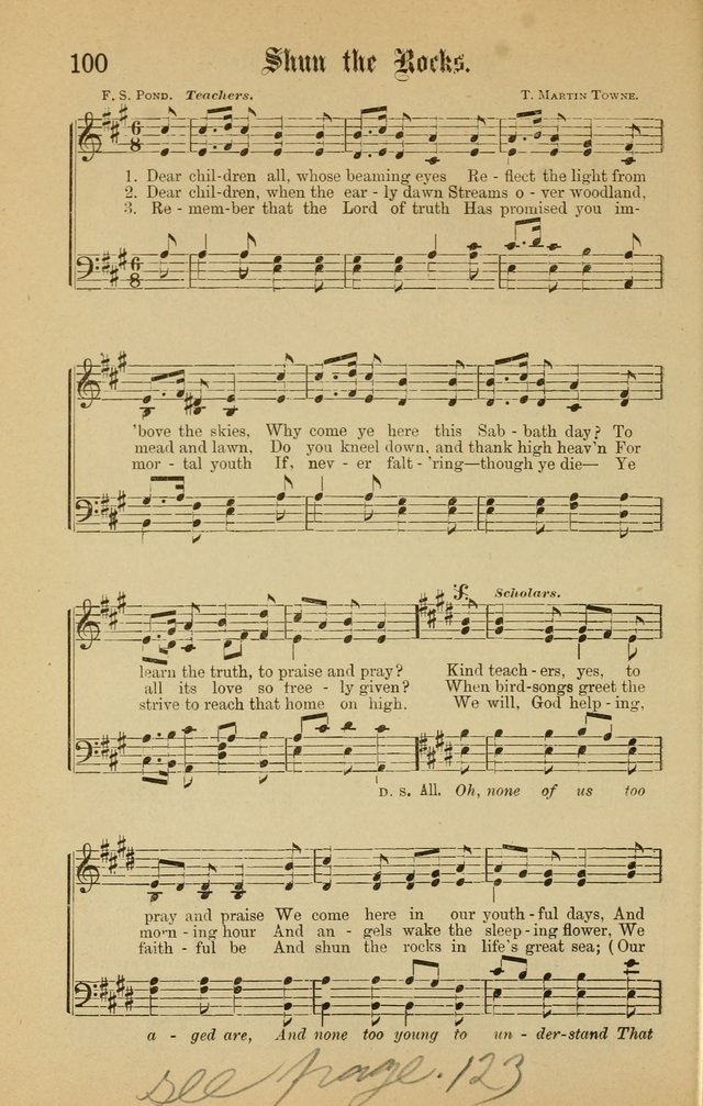 Good Will: A collection of New Music for Sabbath Schools and Gospel Meetings (Enlarged) page 98