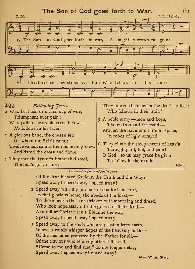 Good-Will Songs: a Compilation of Hymns and Tunes page 112