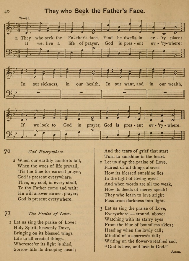 Good-Will Songs: a Compilation of Hymns and Tunes page 41