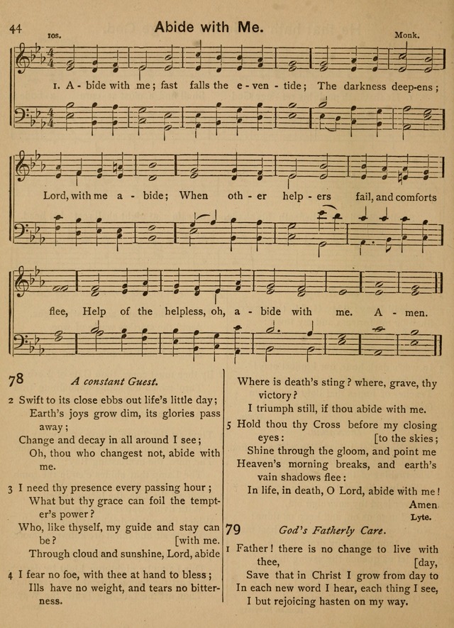 Good-Will Songs: a Compilation of Hymns and Tunes page 45