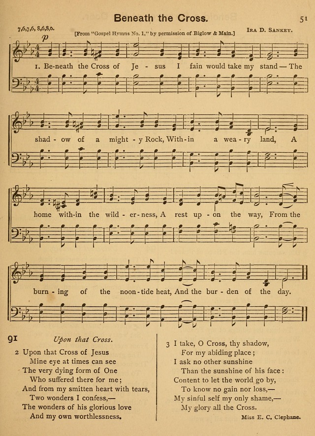 Good-Will Songs: a Compilation of Hymns and Tunes page 52