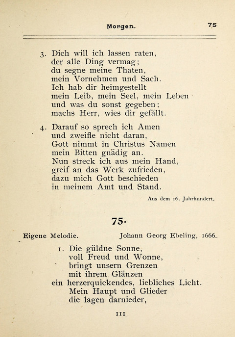 Gesangbuch der Zionsgemeinde zu Baltimore page 111