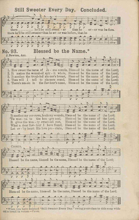 The Gospel in Song No. 2: the church, Sunday-school, the revival, young people