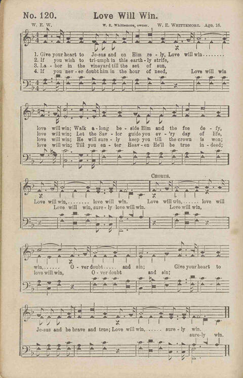 The Gospel in Song No. 2: the church, Sunday-school, the revival, young people