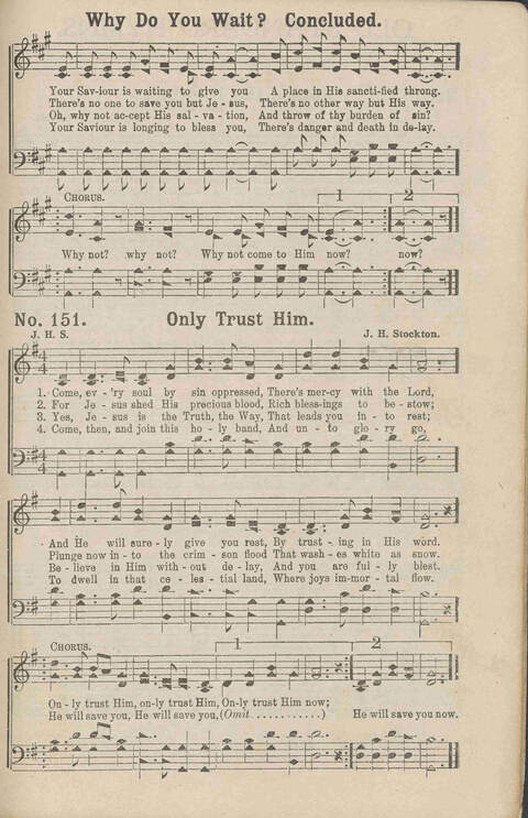 The Gospel in Song No. 2: the church, Sunday-school, the revival, young people