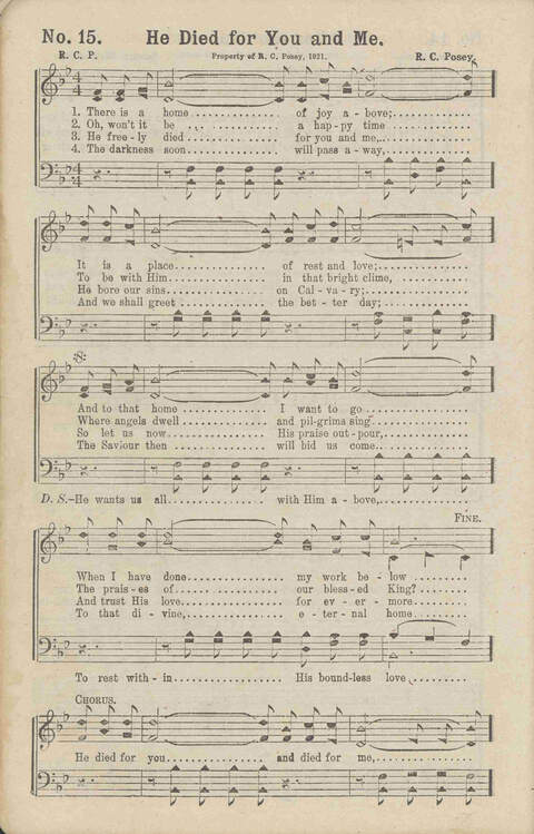 The Gospel in Song No. 2: the church, Sunday-school, the revival, young people
