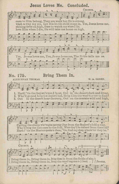 The Gospel in Song No. 2: the church, Sunday-school, the revival, young people