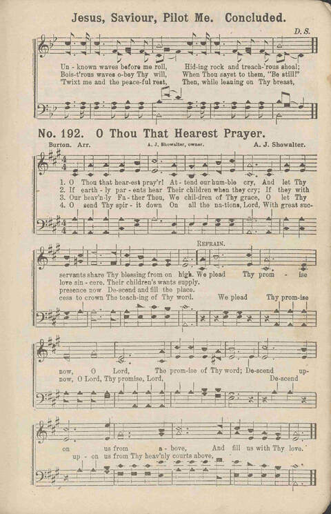 The Gospel in Song No. 2: the church, Sunday-school, the revival, young people