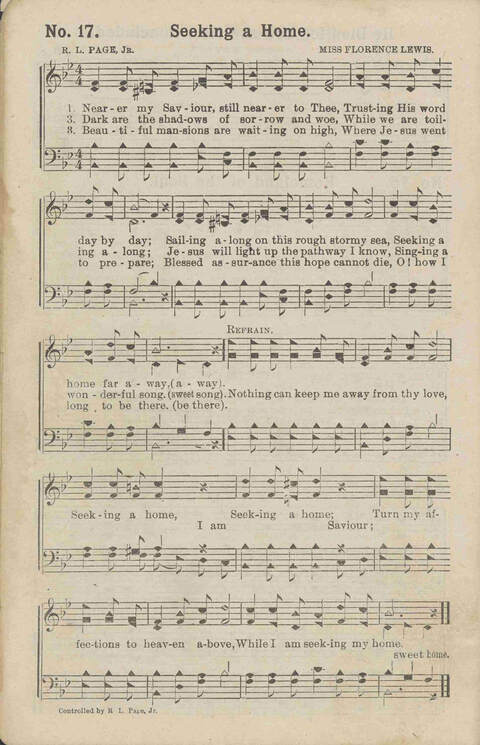 The Gospel in Song No. 2: the church, Sunday-school, the revival, young people