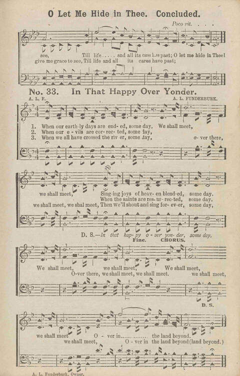 The Gospel in Song No. 2: the church, Sunday-school, the revival, young people