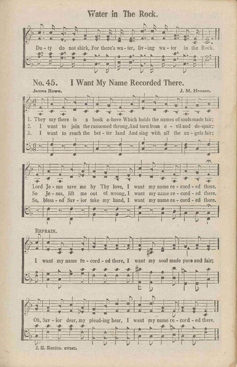 The Gospel in Song No. 2: the church, Sunday-school, the revival, young people