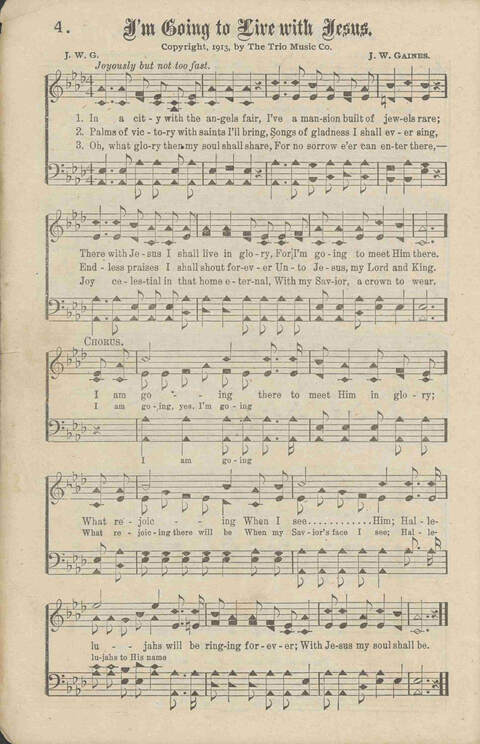 The Gospel in Song No. 2: the church, Sunday-school, the revival, young people