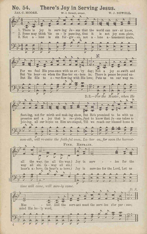 The Gospel in Song No. 2: the church, Sunday-school, the revival, young people