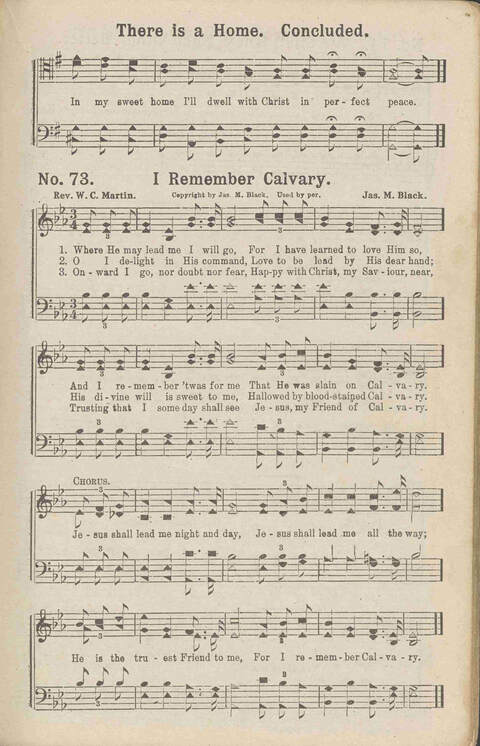 The Gospel in Song No. 2: the church, Sunday-school, the revival, young people