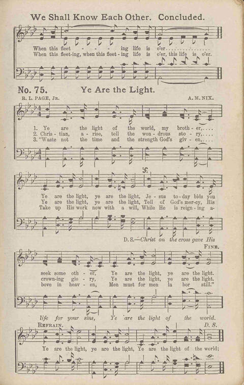 The Gospel in Song No. 2: the church, Sunday-school, the revival, young people