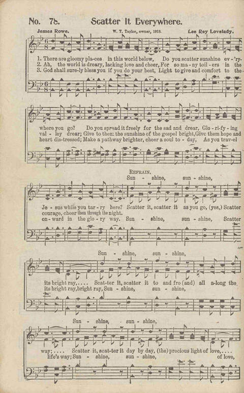 The Gospel in Song No. 2: the church, Sunday-school, the revival, young people