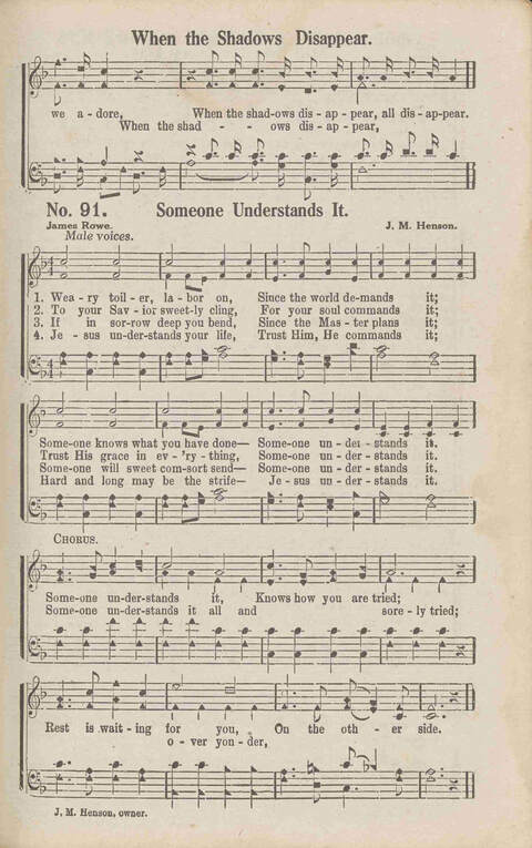 The Gospel in Song No. 2: the church, Sunday-school, the revival, young people