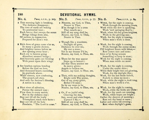 The Gem of Gems: a choice collection of sacred songs, original and selected, for the use of Sunday-Schools, Bible Classes and Social Worship page 180