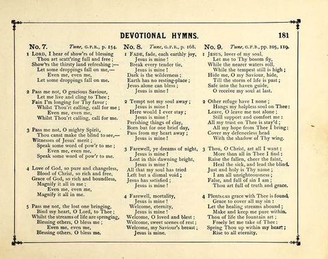 The Gem of Gems: a choice collection of sacred songs, original and selected, for the use of Sunday-Schools, Bible Classes and Social Worship page 181